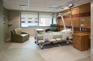 医院卧室室内背景集成吊顶装修效果图片