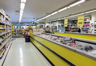 大型欧美超市装修设计效果图片