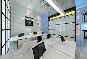 现代办公室风格 简约吊灯装修效果图片