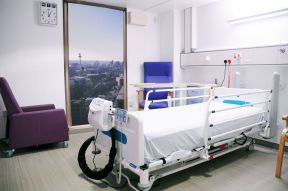 最新现代医院单人病房装修效果图