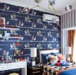 50平米小户型男孩卧室设计简约吊灯装修效果图片