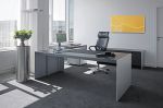 现代简约黑白风格办公室装修设计图大全2023