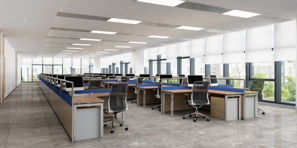 番禺区南方电网办公室5816平米小户型现代风格