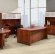 办公室室内办公桌椅装修效果图片2023