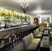 漂亮的酒吧吧台设计效果图片2023
