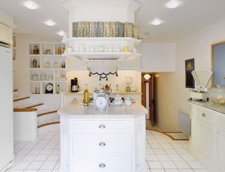欧式家装小面积厨房设计效果图