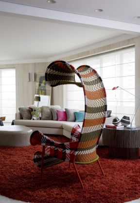 小户型公寓设计 休闲创意椅子装修效果图片