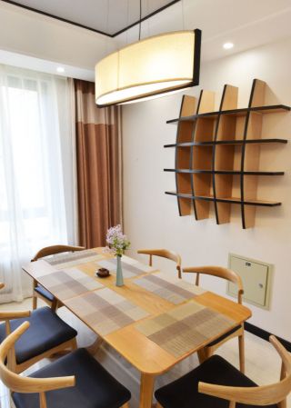 中式风格小餐厅家具装修效果图片