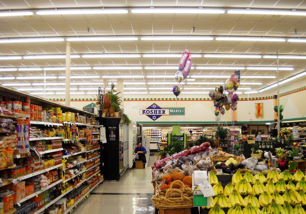 超市天花装修效果图图片