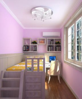 10平卧室 温馨粉色女生卧室