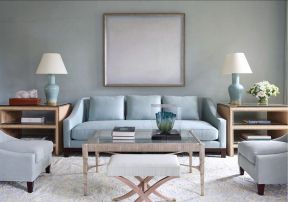 客厅沙发颜色 小户型简单装修图