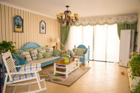 客厅沙发颜色 英式田园风格设计