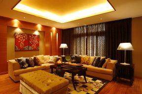 客厅沙发颜色 现代中式客厅