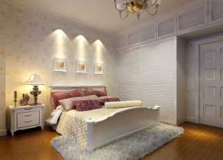 2023小别墅卧室简单装修墙面壁纸效果图片