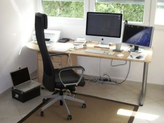 总经理办公室设计电脑桌装修效果图片