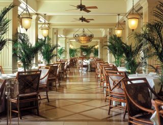 快捷酒店美式餐厅装修效果图片