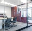 现代风格玻璃办公室装修效果图欣赏2023
