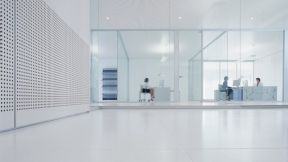 玻璃办公室装修效果图 现代简约风格办公室