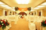 现代婚宴酒店餐厅地毯装修效果图片