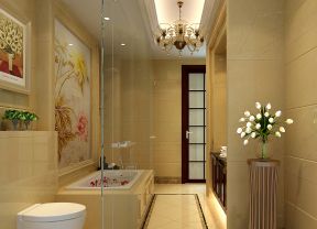 小酒店装修效果图片 卫生间浴室装修图