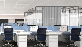 现代办公室装修效果 现代办公室效果图展示