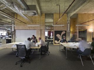 loft风格现代办公室装修效果