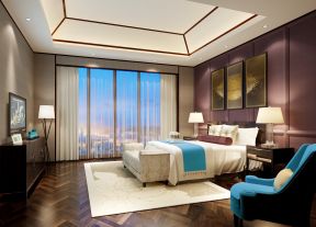 新中式家具元素 中式卧室装修效果