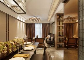 新中式家具元素 小户型室内装修图片