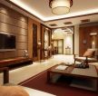 中式家装客厅灯具装修效果图片