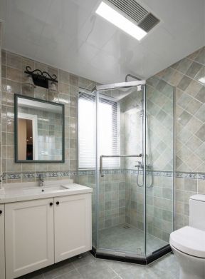 卫生间瓷砖墙面砖 欧式简约风格效果图