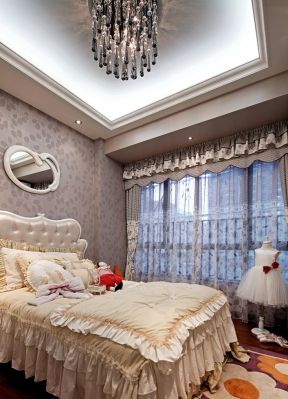 古典欧式卧室 女孩卧室装修效果图