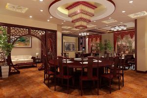 中式客厅餐厅装修