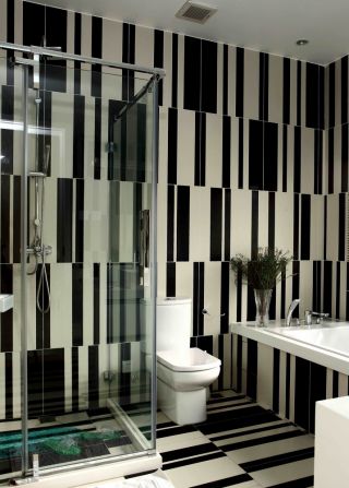 现代设计风格卫生间瓷砖墙面砖装修效果图片