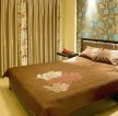 日式田园风格床头背景墙装饰装修效果图片