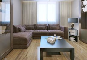 小户型客厅设计 转角沙发装修效果图片