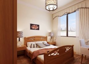 20平米小户型卧室 中式家装设计效果图