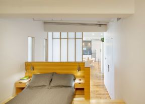 20平米小户型卧室 日式风格装修效果图