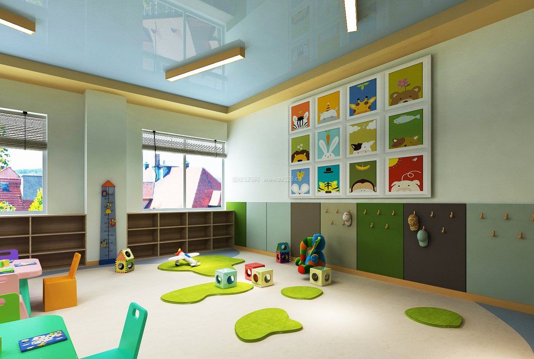 幼儿园室内设计装修效果图赏析