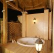 5万东南亚风格度假酒店浴室设计