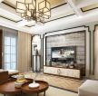 2023中式家装客厅天花设计装修效果图片