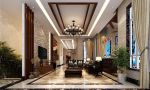 5万东南亚风格别墅客厅装修效果图