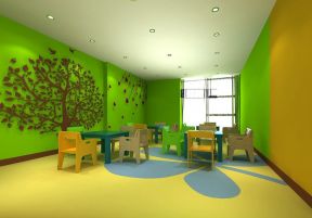幼儿园装修效果图 幼儿园墙面设计