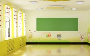 幼儿园装修效果图 幼儿园墙裙装修效果图