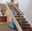 美式室内设计小户型乡村别墅客厅楼梯装修效果图片