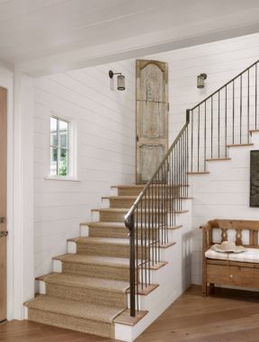 小户型客厅楼梯 栏杆扶手装修效果图片