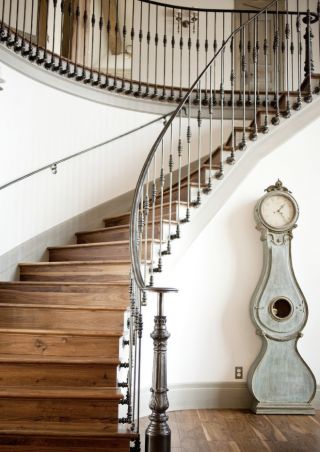 小户型复式别墅客厅楼梯楼梯效果图