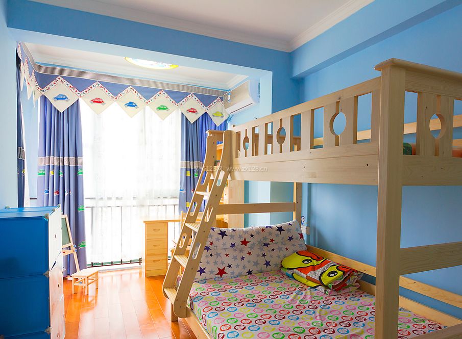 2023儿童卧室高低床装修效果图片大全