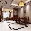 2023中式建筑室内餐厅装修设计元素效果图大全
