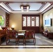 中式建筑小户型客厅设计元素装修图片