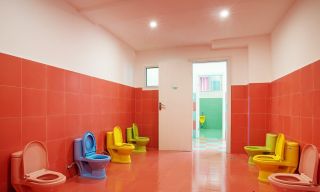 幼儿园卫生间装饰设计效果图片